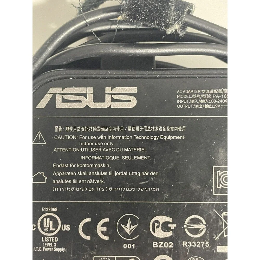 Genuine 65W Asus AC DC Adapter Model PA-1650-78 5.5 mm Tip 19V 3.42A OEM 🔌